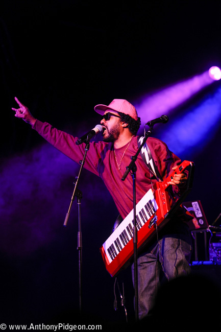 Dâm-Funk, Roseland Theater, photo by Anthony Pidgeon