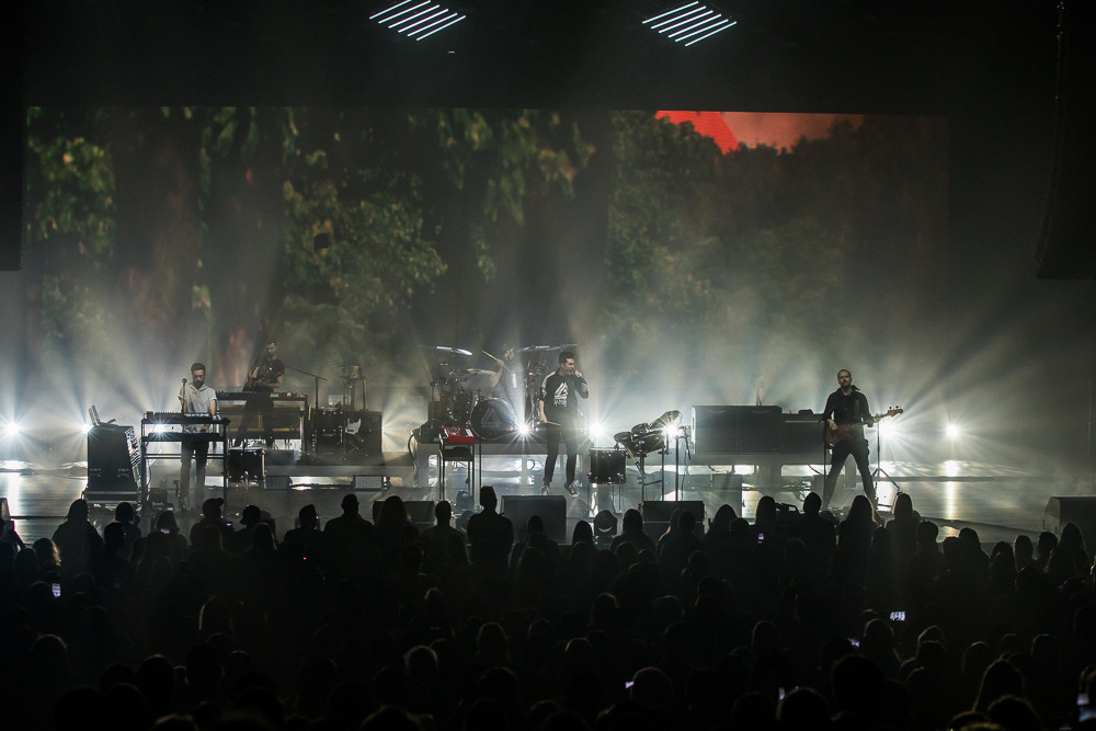 Bastille, Keller Auditorium, Portland'5 Centers for the Arts, photo by Paul Garcia