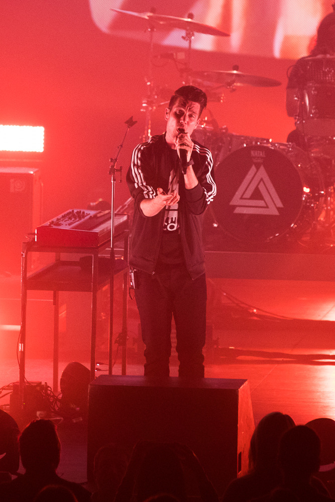 Bastille, Keller Auditorium, Portland'5 Centers for the Arts, photo by Paul Garcia