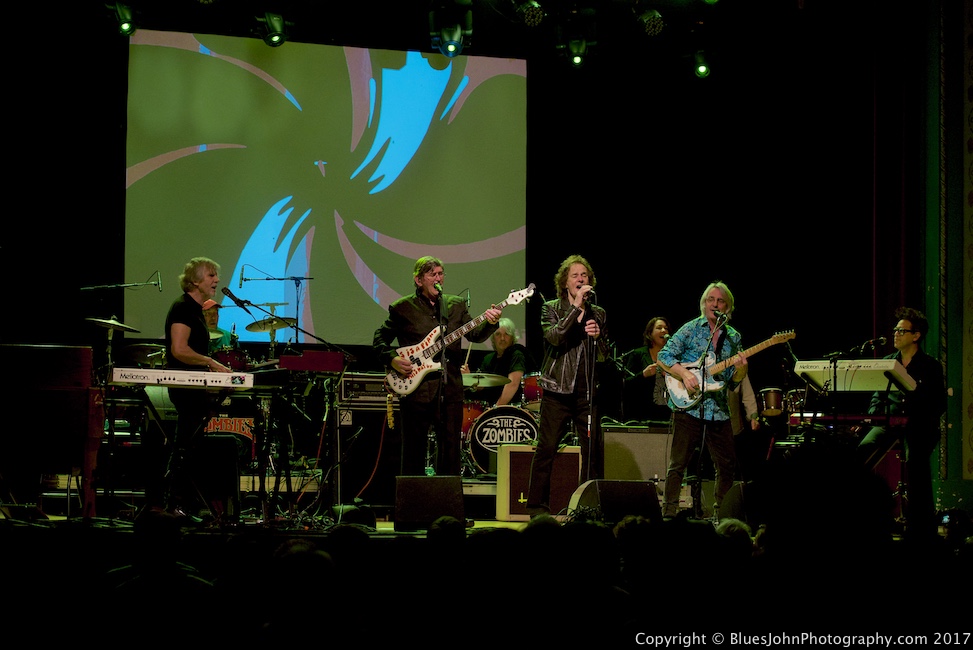 The Zombies, Aladdin Theater, photo by John Alcala