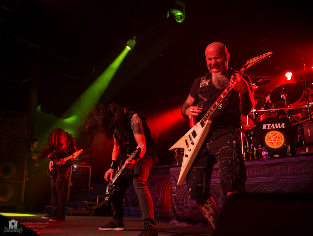Anthrax, Roseland Theater, photo by Alyssa Herrman