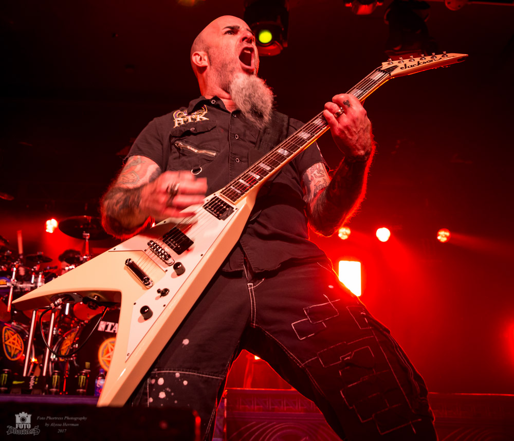 Anthrax, Roseland Theater, photo by Alyssa Herrman