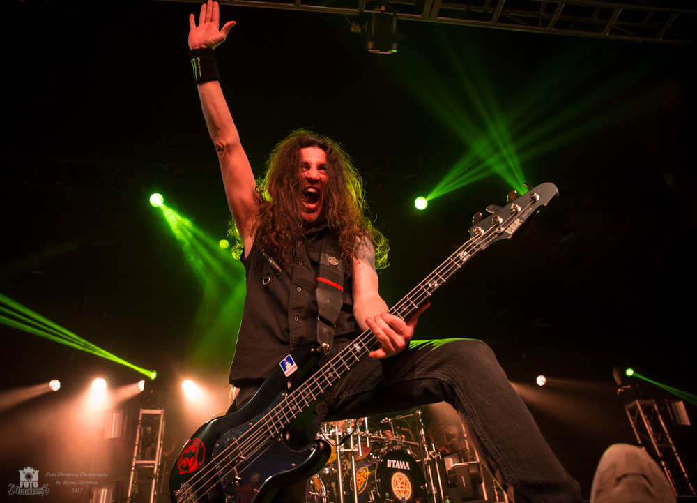 Anthrax, Roseland Theater, photo by Alyssa Herrman