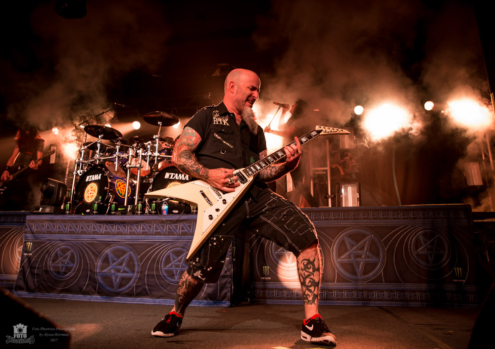 Anthrax, Roseland Theater, photo by Alyssa Herrman
