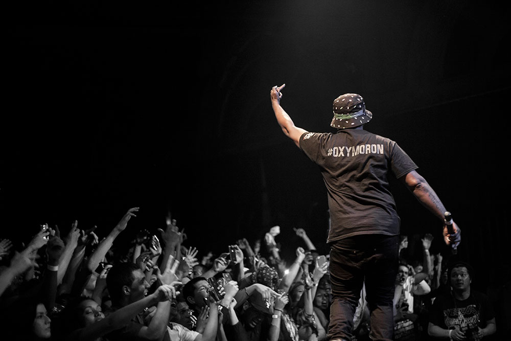 Schoolboy Q, Crystal Ballroom, photo by Josh Phillips
