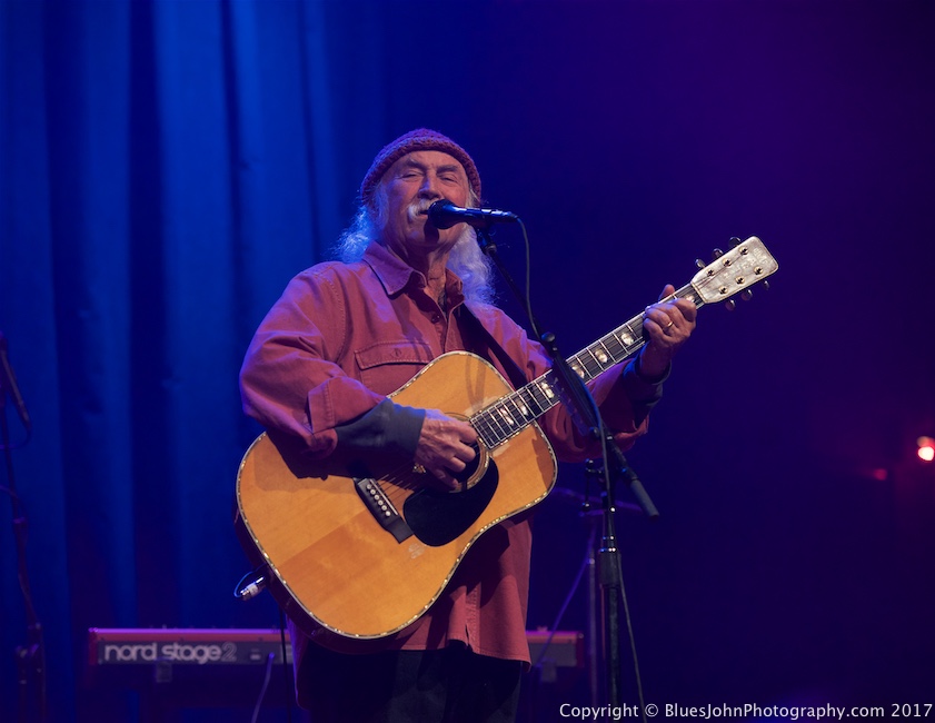 David Crosby, Aladdin Theater, photo by John Alcala