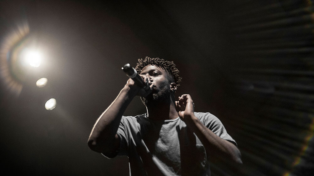 Isaiah Rashad, Crystal Ballroom, photo by Josh Phillips