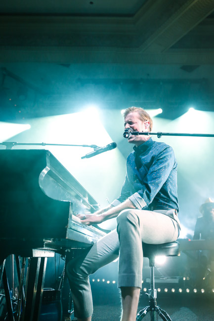 Andrew McMahon, Crystal Ballroom, photo by Sydnie Kobza