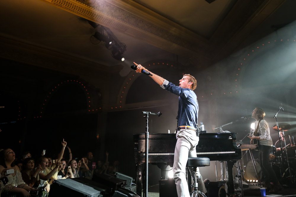 Andrew McMahon, Crystal Ballroom, photo by Sydnie Kobza