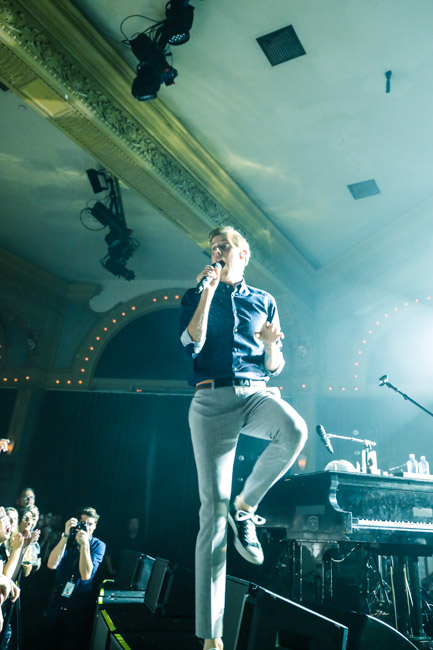 Andrew McMahon, Crystal Ballroom, photo by Sydnie Kobza