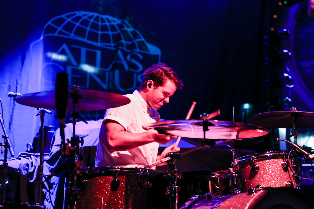 Atlas Genius, Crystal Ballroom, photo by Sydnie Kobza