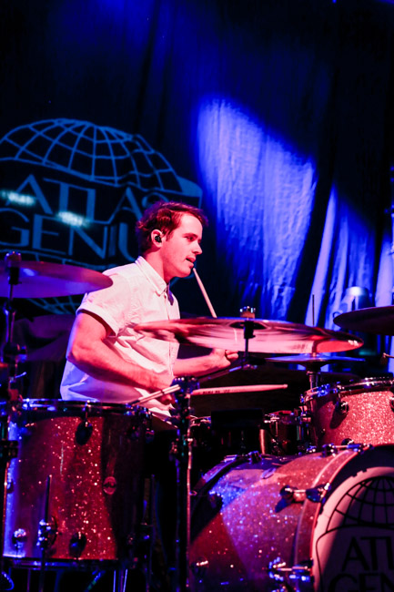 Atlas Genius, Crystal Ballroom, photo by Sydnie Kobza