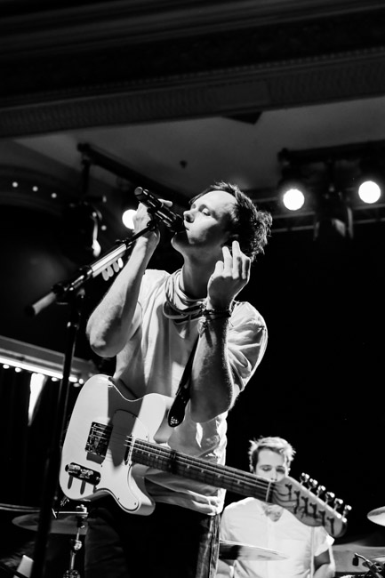 Atlas Genius, Crystal Ballroom, photo by Sydnie Kobza