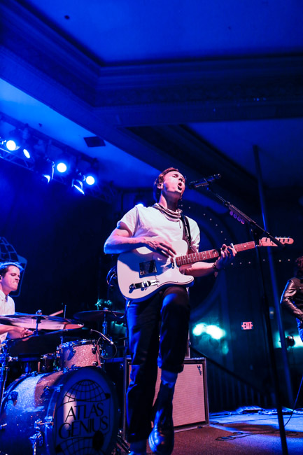 Atlas Genius, Crystal Ballroom, photo by Sydnie Kobza