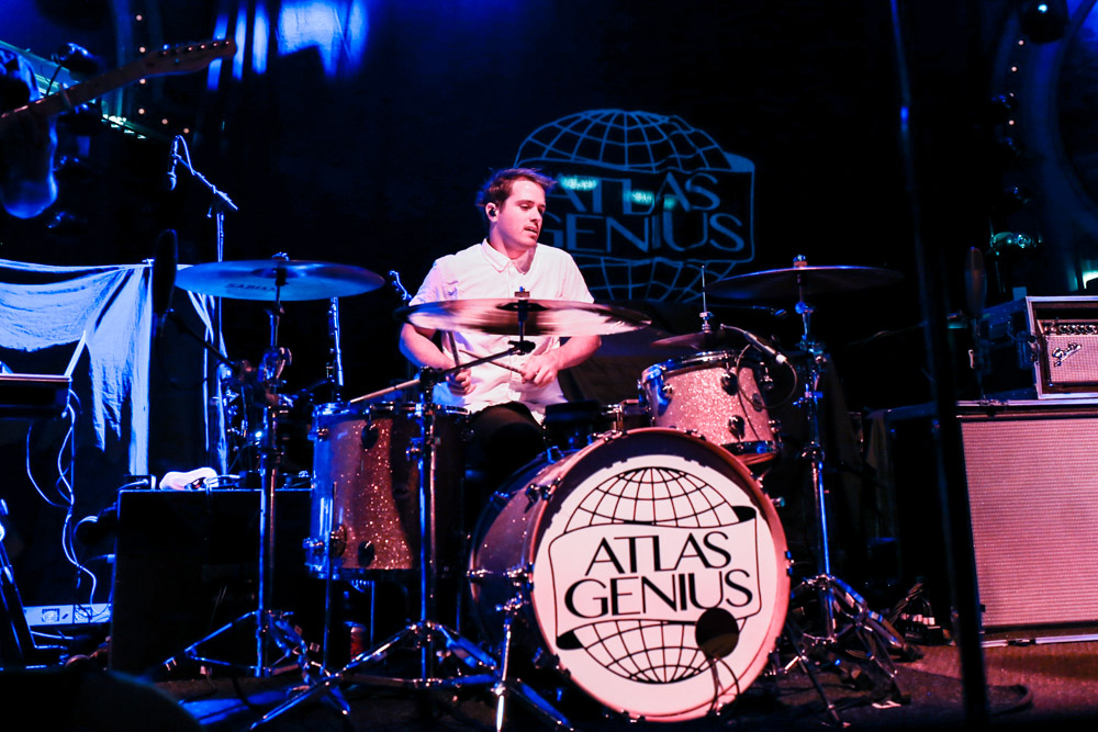 Atlas Genius, Crystal Ballroom, photo by Sydnie Kobza