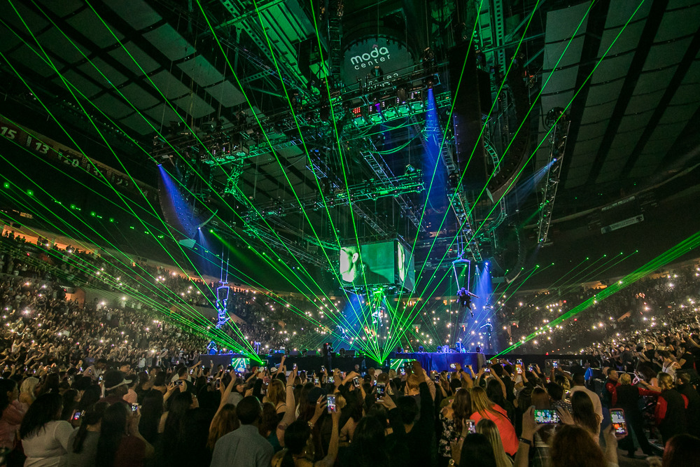 Chris Brown, Moda Center, Rose Quarter, photo by Paul Garcia