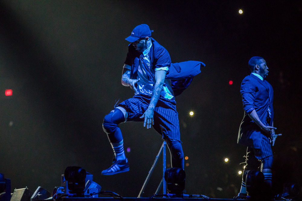 Chris Brown, Moda Center, Rose Quarter, photo by Paul Garcia