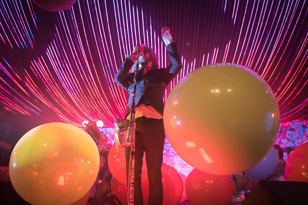 The Flaming Lips, Roseland Theater, photo by Jeff Ryan