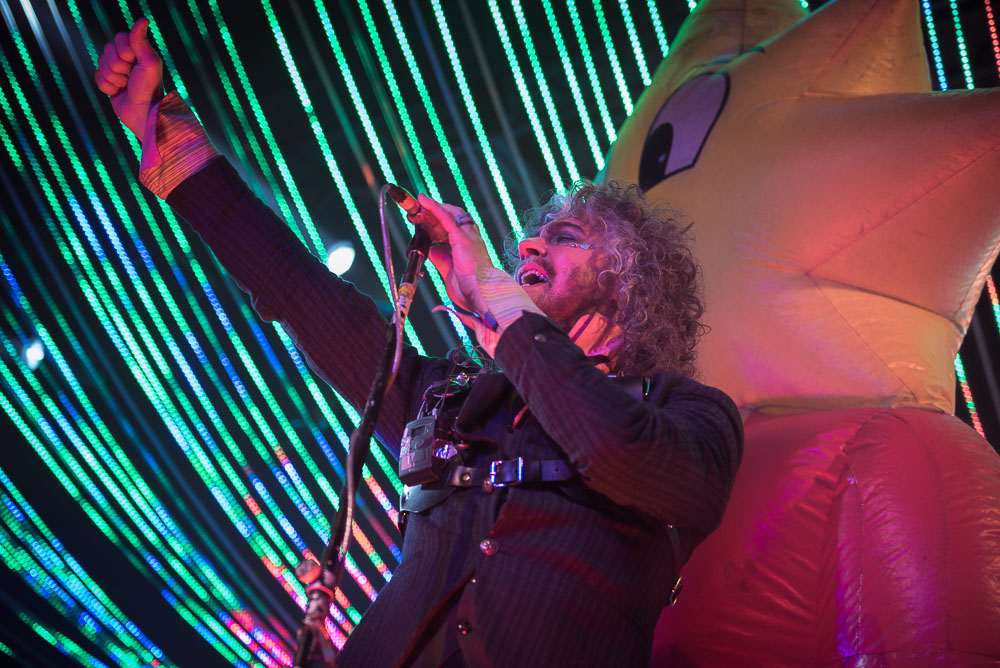 The Flaming Lips, Roseland Theater, photo by Jeff Ryan