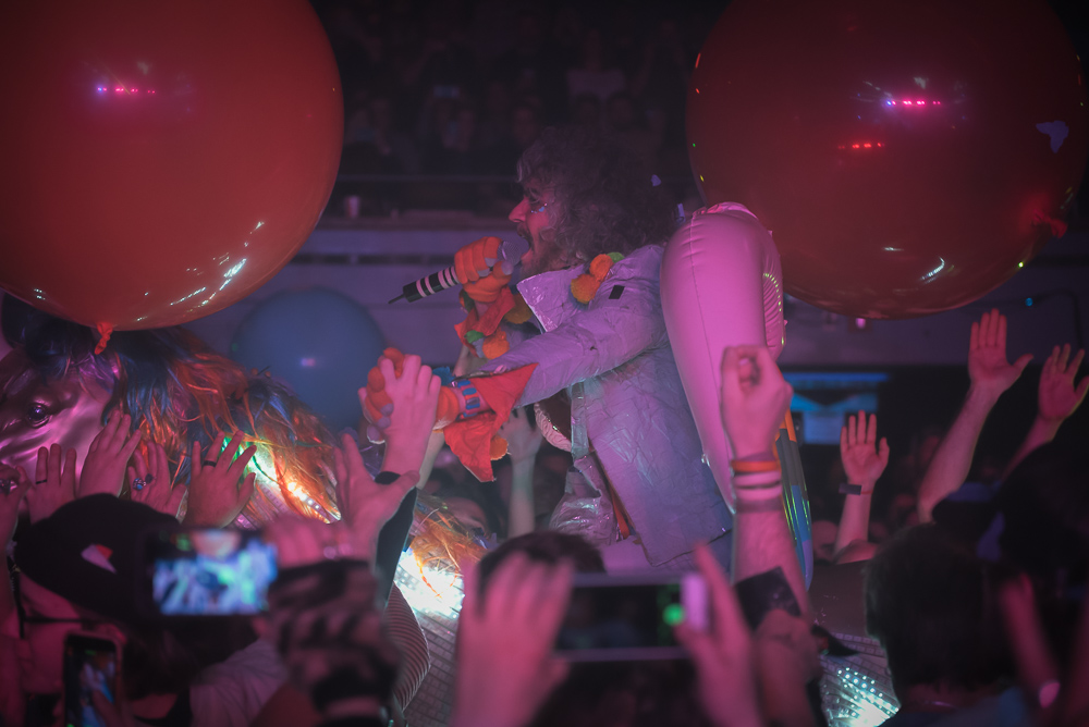 The Flaming Lips, Roseland Theater, photo by Jeff Ryan