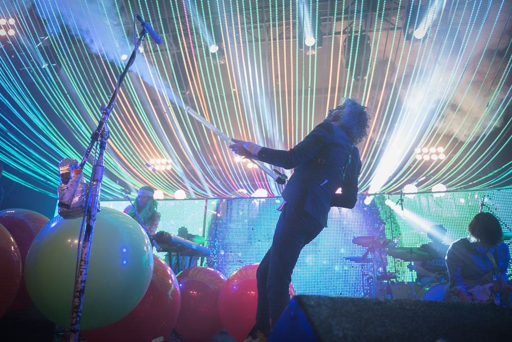 The Flaming Lips, Roseland Theater, photo by Jeff Ryan