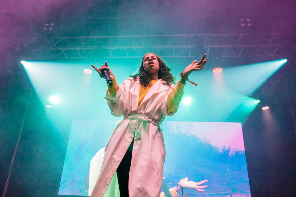 AlunaGeorge, Upstream Music Fest + Summit, photo by Tojo Andrianarivo