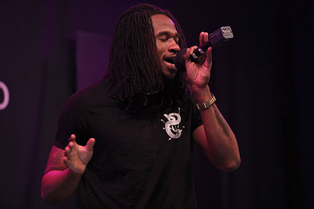 Rasheed Jamal, Bloodworks Live Studio, Vortex Music Magazine, The Thesis, photo by Bennett Dewan