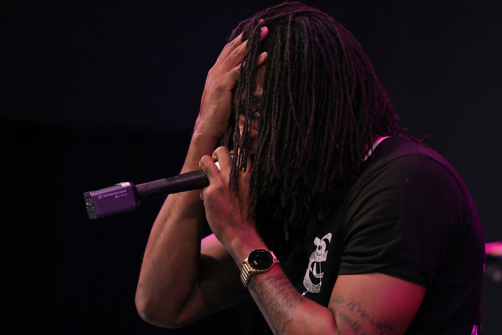 Rasheed Jamal, Bloodworks Live Studio, Vortex Music Magazine, The Thesis, photo by Bennett Dewan