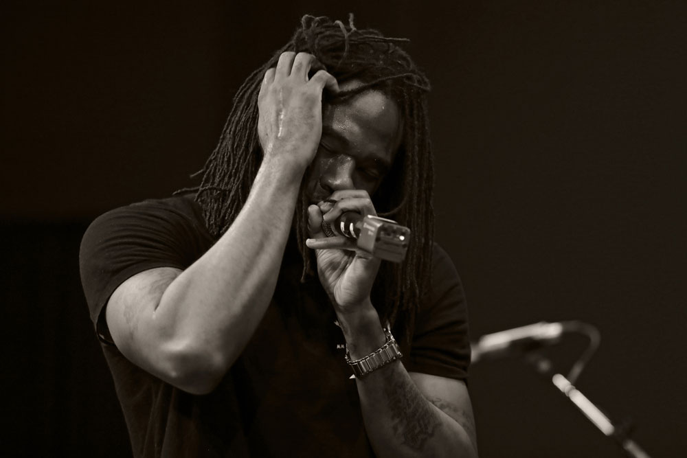 Rasheed Jamal, Bloodworks Live Studio, Vortex Music Magazine, The Thesis, photo by Bennett Dewan