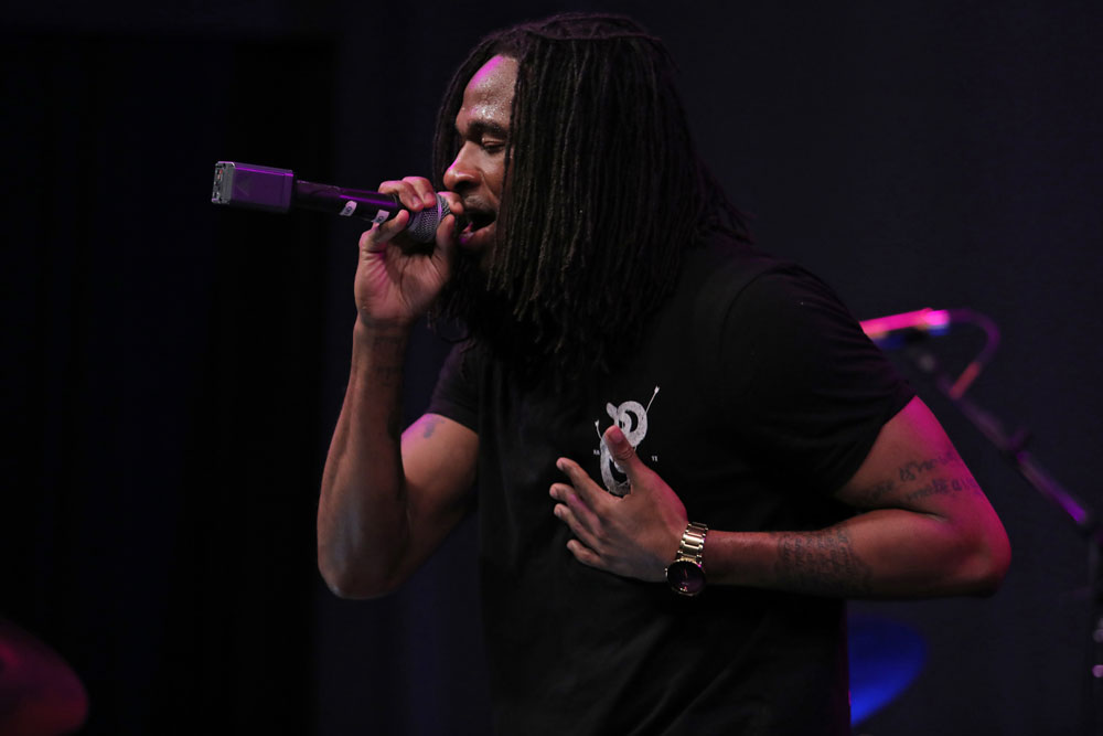 Rasheed Jamal, Bloodworks Live Studio, Vortex Music Magazine, The Thesis, photo by Bennett Dewan