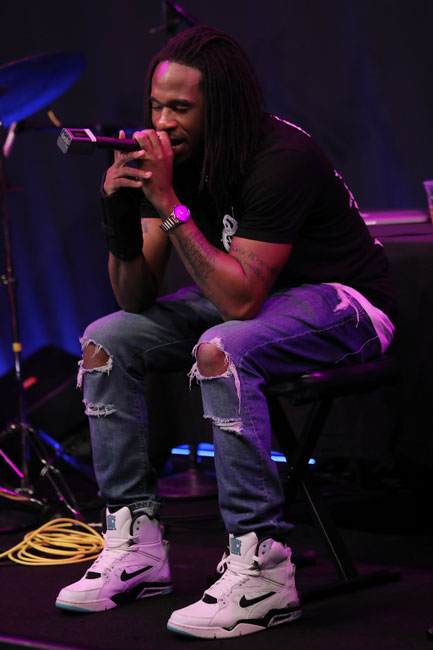 Korgy & Bass, Rasheed Jamal, Bloodworks Live Studio, Vortex Music Magazine, The Thesis, photo by Bennett Dewan