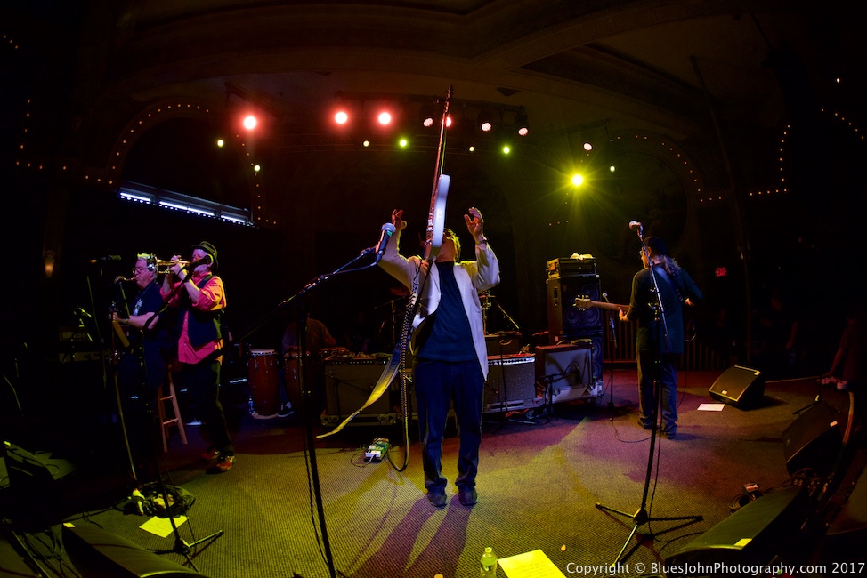 Lloyd Jones, Crystal Ballroom, Cascade Blues Association, Music Millennium, photo by John Alcala