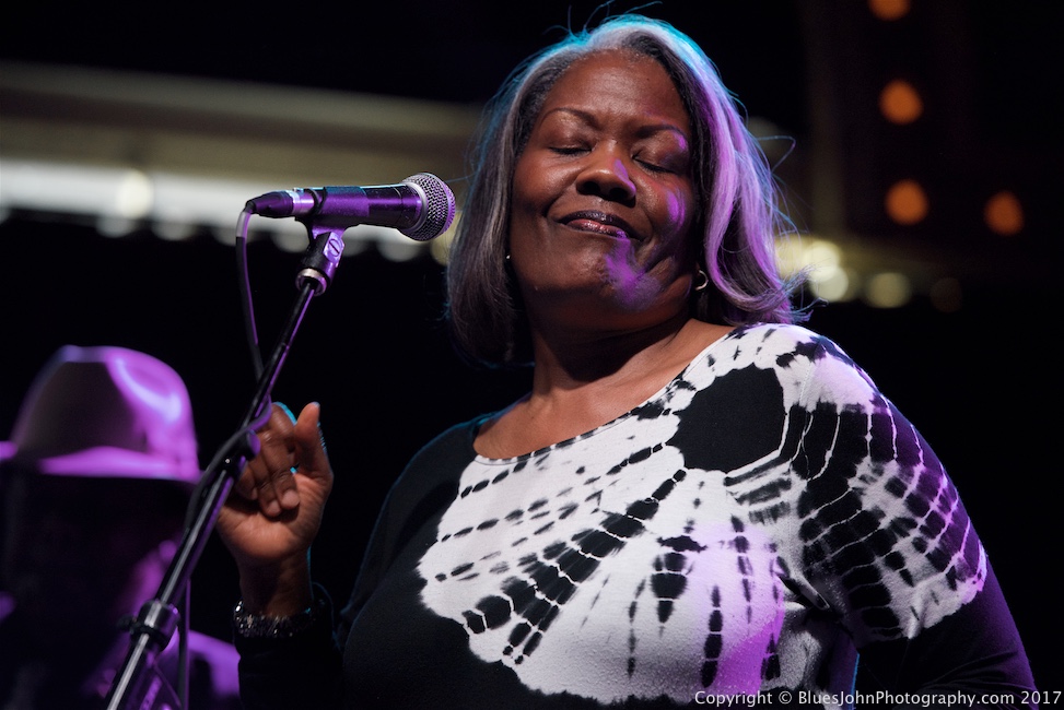 Norman Sylvester, Arietta Ward, Crystal Ballroom, Cascade Blues Association, Music Millennium, photo by John Alcala