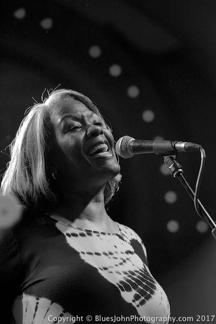 Norman Sylvester, Arietta Ward, Crystal Ballroom, Cascade Blues Association, Music Millennium, photo by John Alcala