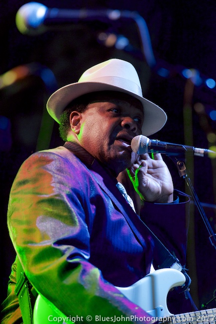 Norman Sylvester, Arietta Ward, Crystal Ballroom, Cascade Blues Association, Music Millennium, photo by John Alcala