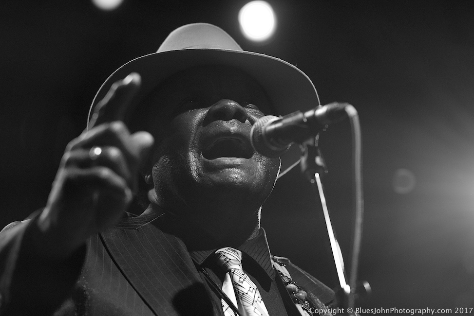 Norman Sylvester, Arietta Ward, Crystal Ballroom, Cascade Blues Association, Music Millennium, photo by John Alcala