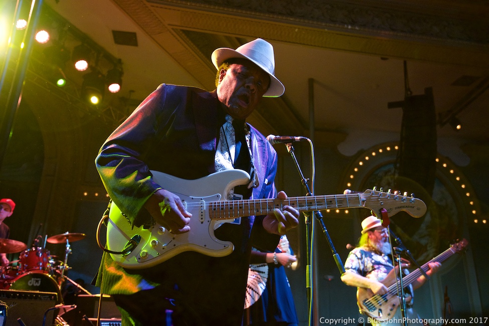Norman Sylvester, Arietta Ward, Crystal Ballroom, Cascade Blues Association, Music Millennium, photo by John Alcala