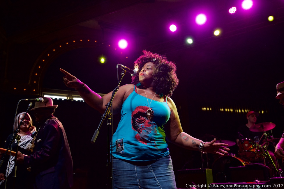 Norman Sylvester, Arietta Ward, Crystal Ballroom, Cascade Blues Association, Music Millennium, photo by John Alcala
