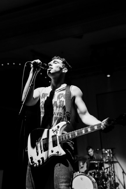 Bleachers, Crystal Ballroom, 94.7 FM, photo by Sydnie Kobza
