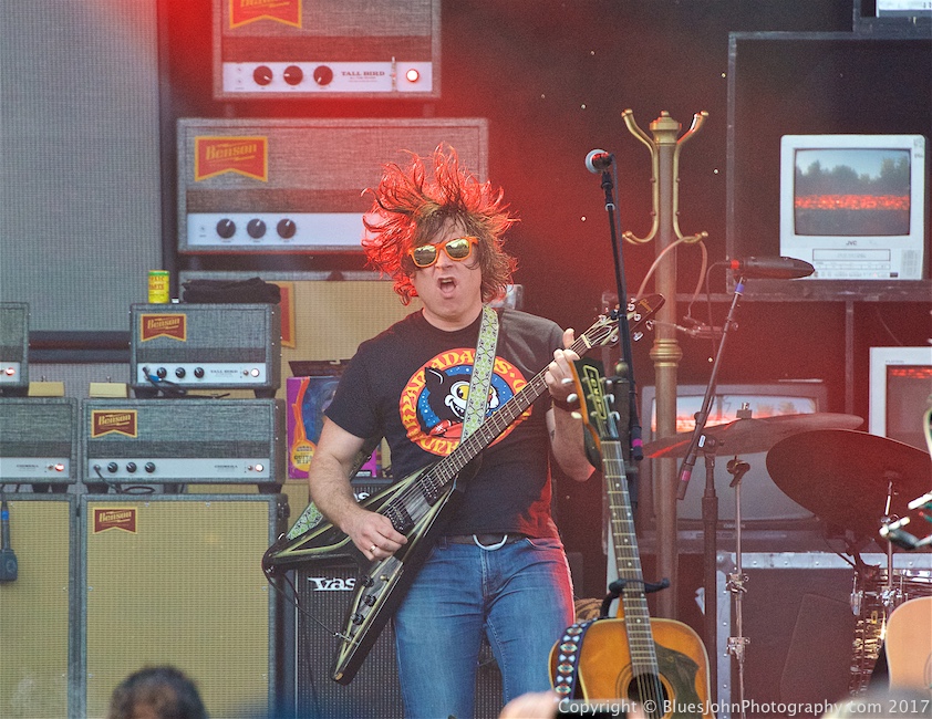Ryan Adams, Edgefield Amphitheater, Benson Amps, photo by John Alcala