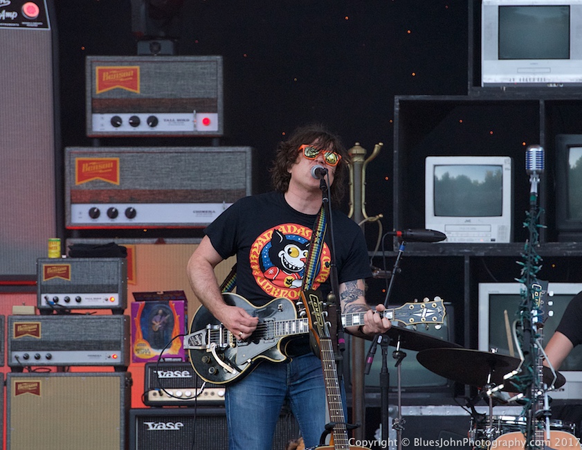 Ryan Adams, Edgefield Amphitheater, Benson Amps, photo by John Alcala