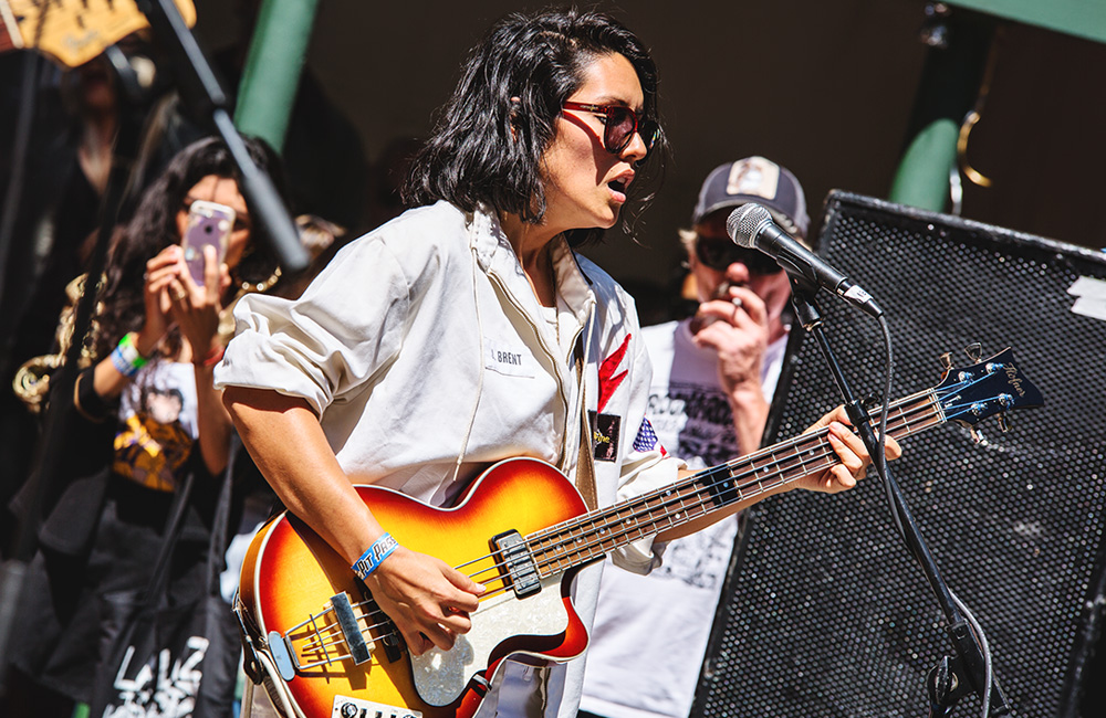 La Luz, Burger Boogaloo, photo by Autumn Andel