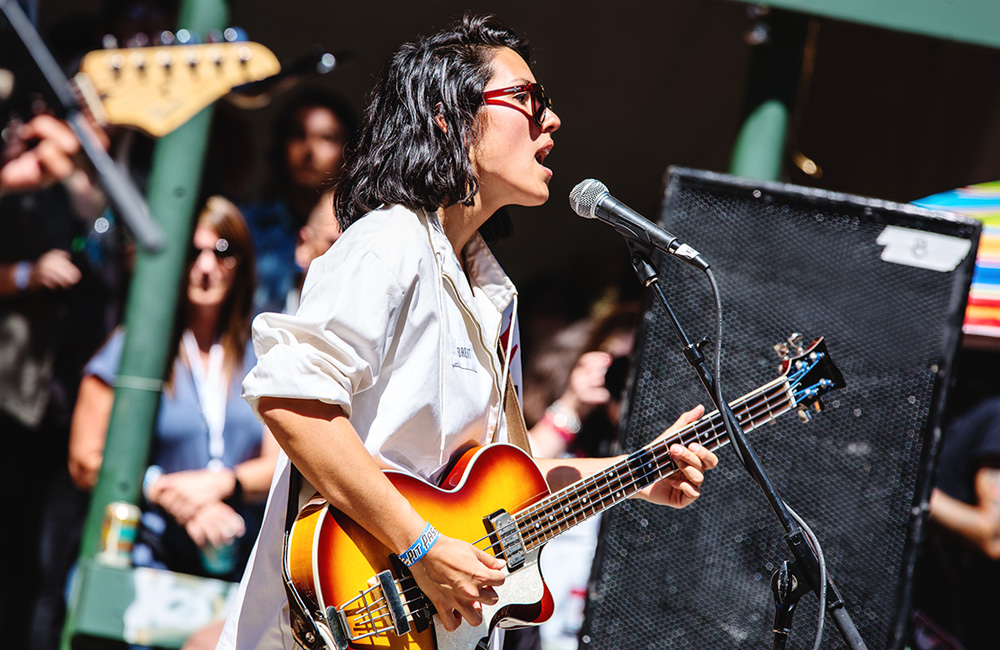 La Luz, Burger Boogaloo, photo by Autumn Andel