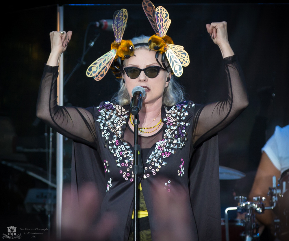 Blondie, Edgefield Amphitheater, photo by Alyssa Herrman