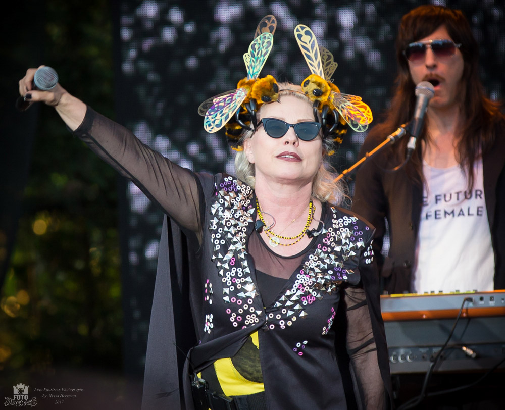 Blondie, Edgefield Amphitheater, photo by Alyssa Herrman