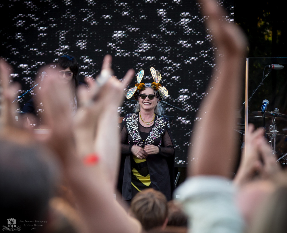 Blondie, Edgefield Amphitheater, photo by Alyssa Herrman