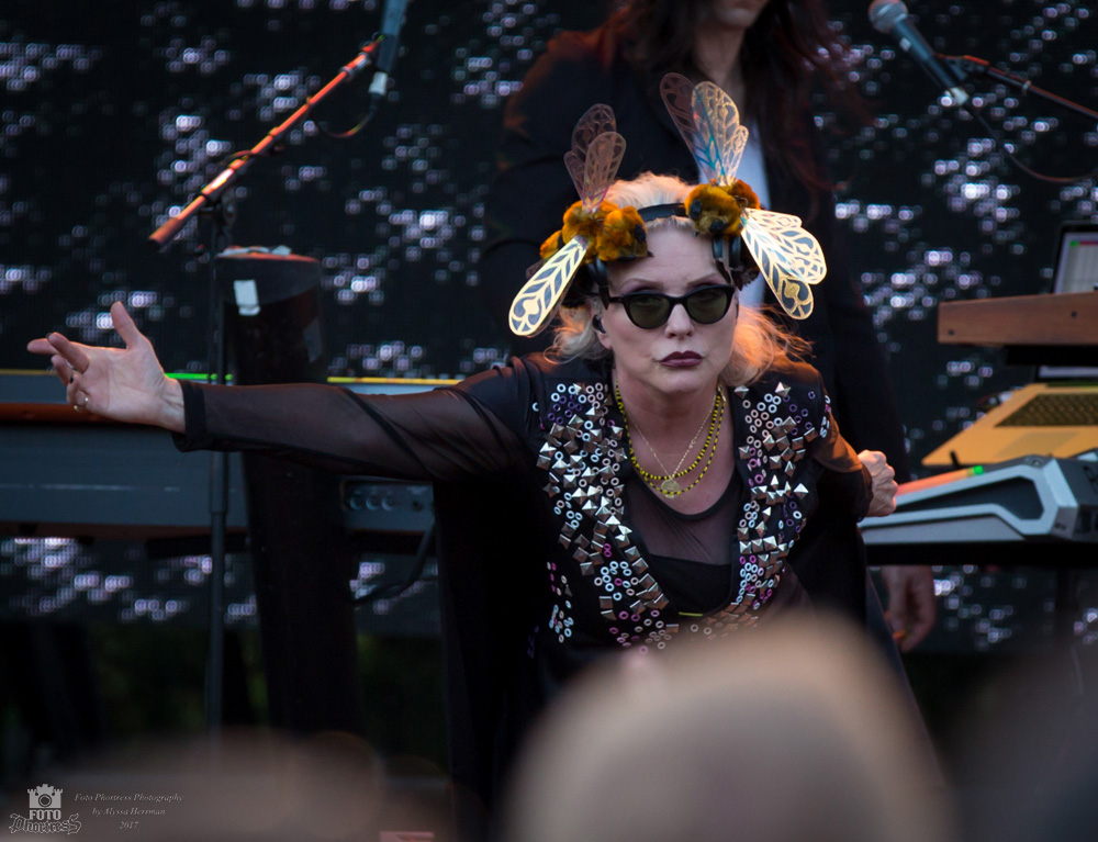 Blondie, Edgefield Amphitheater, photo by Alyssa Herrman