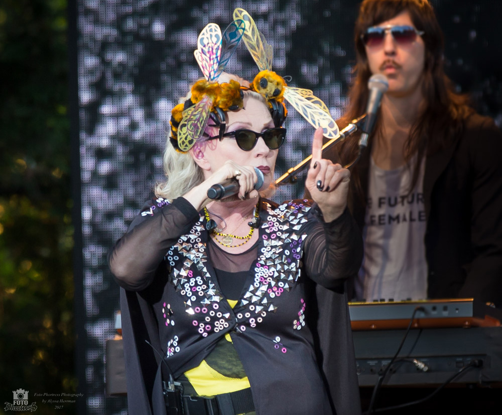 Blondie, Edgefield Amphitheater, photo by Alyssa Herrman