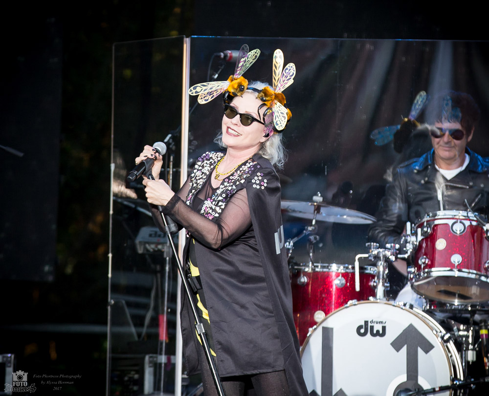 Blondie, Edgefield Amphitheater, photo by Alyssa Herrman