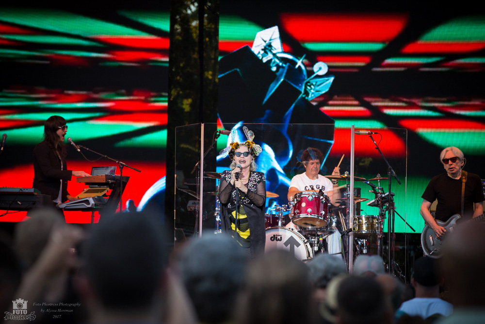 Blondie, Edgefield Amphitheater, photo by Alyssa Herrman